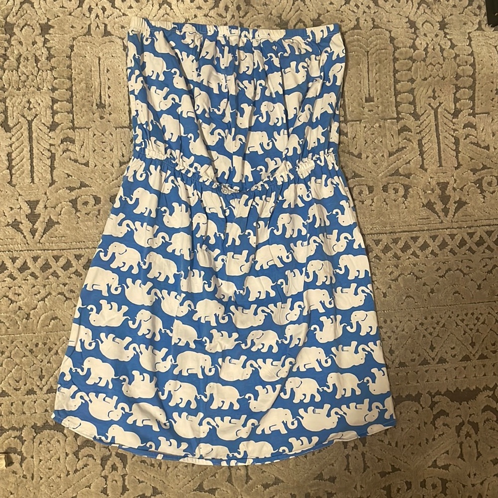 Strapless dress